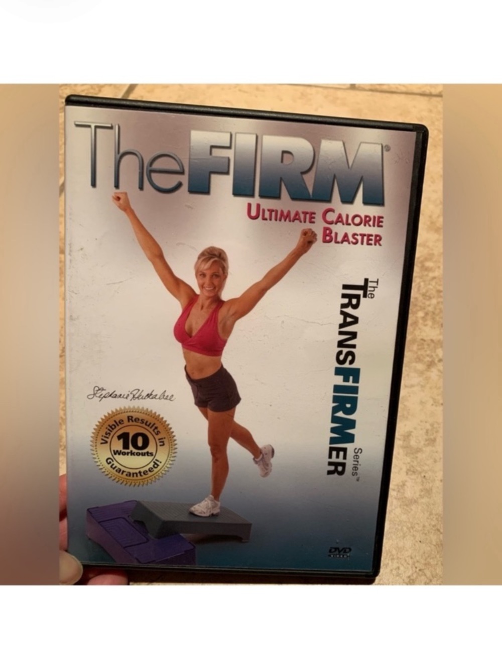 The Firm Ultimate Calorie Blaster DVD — Pink/Black Workout Program